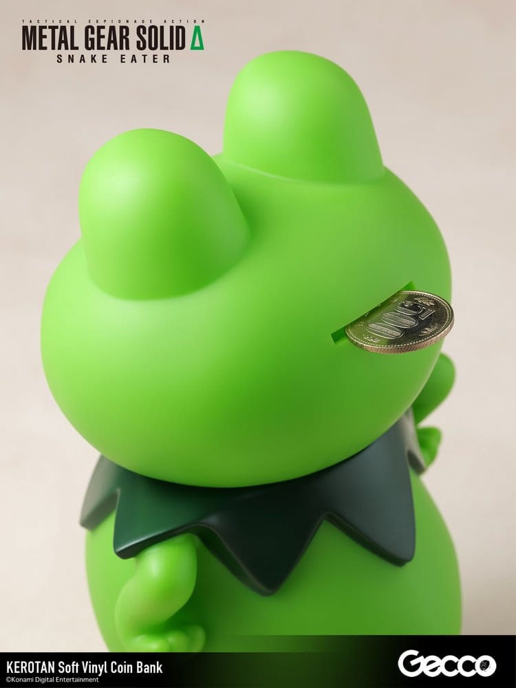 Miniatura: Metal Gear Solid ?: Snake Eater Soft Vinyl Bank Kerotan 21 cm