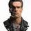 Miniatura: Terminator 2 Replik 1/1 T-800 Model 101 Battle Damaged Art Mask 47 cm
