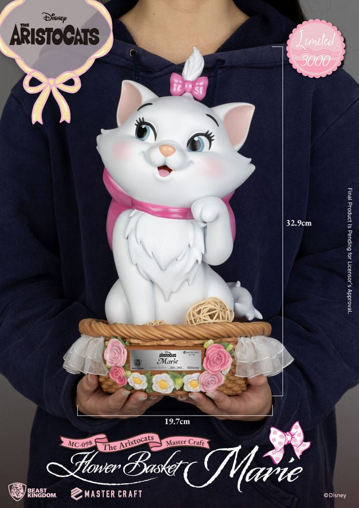 Miniatura: Aristocats Master Craft Statue Flower Basket Marie 32 cm