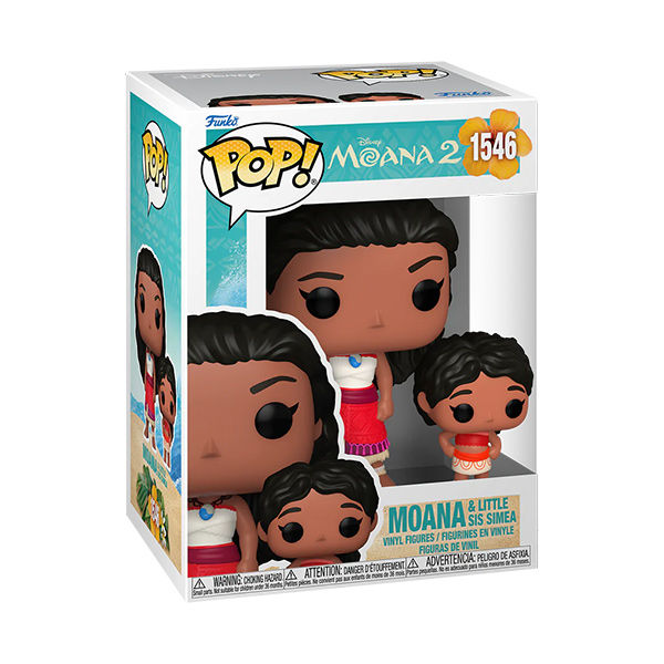 Miniatura: Disney Moana 2: Funko POP! Moana & Little Sis Simea (1546)