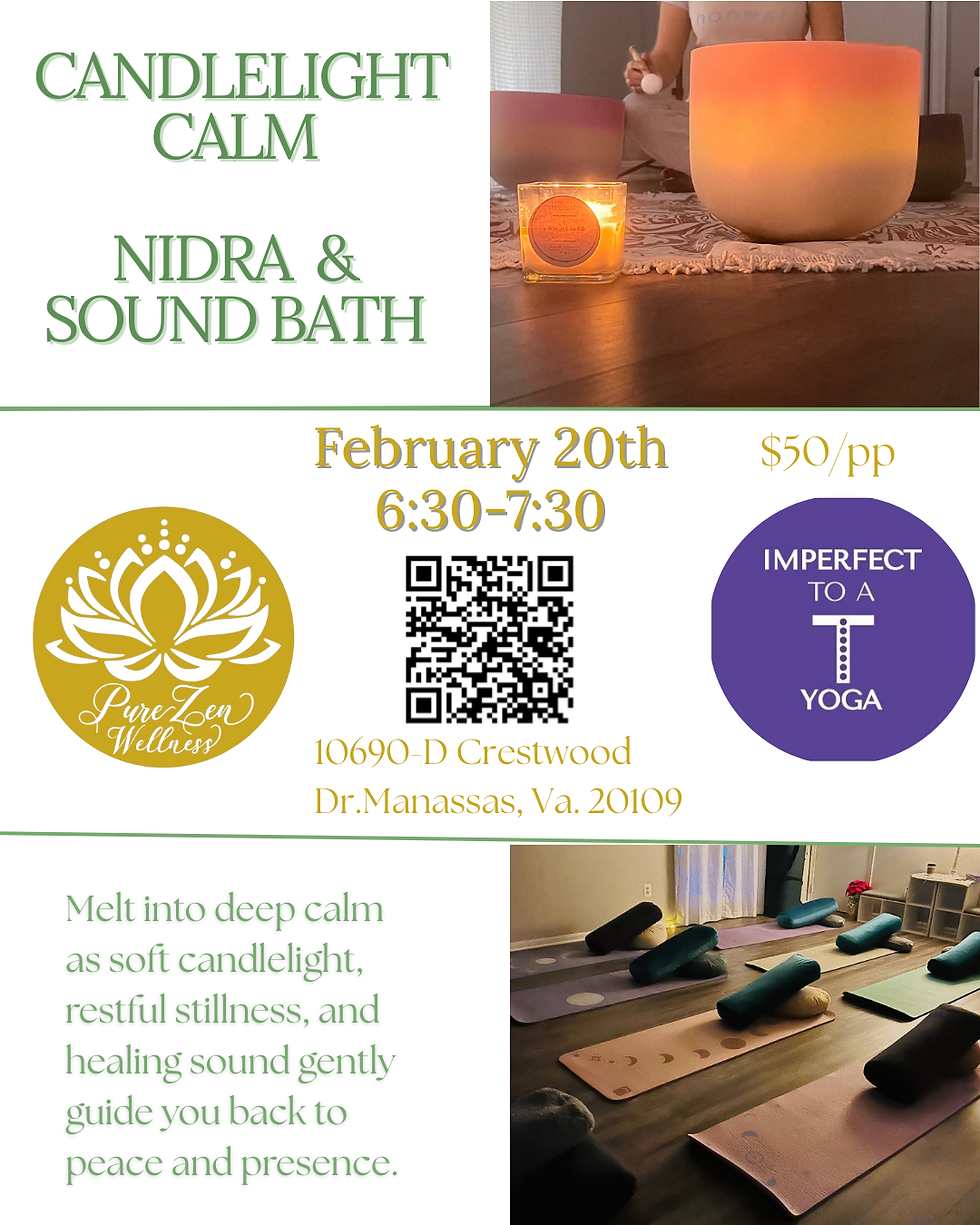 Candlelight Calm: Nidra & Sound Bath