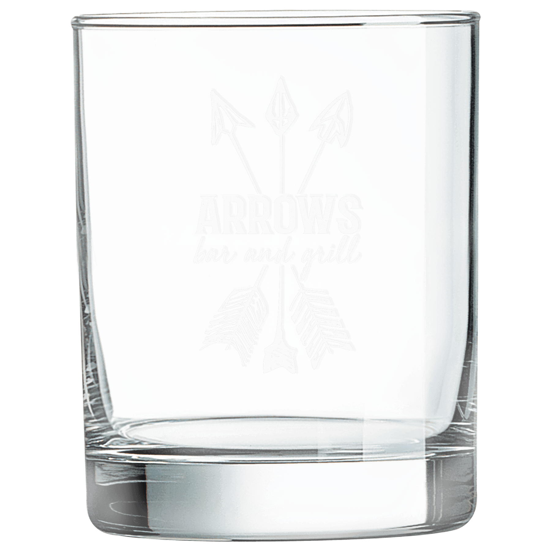 Custom Engraved Whiskey Glass - 13¾ oz Double Old Fashioned