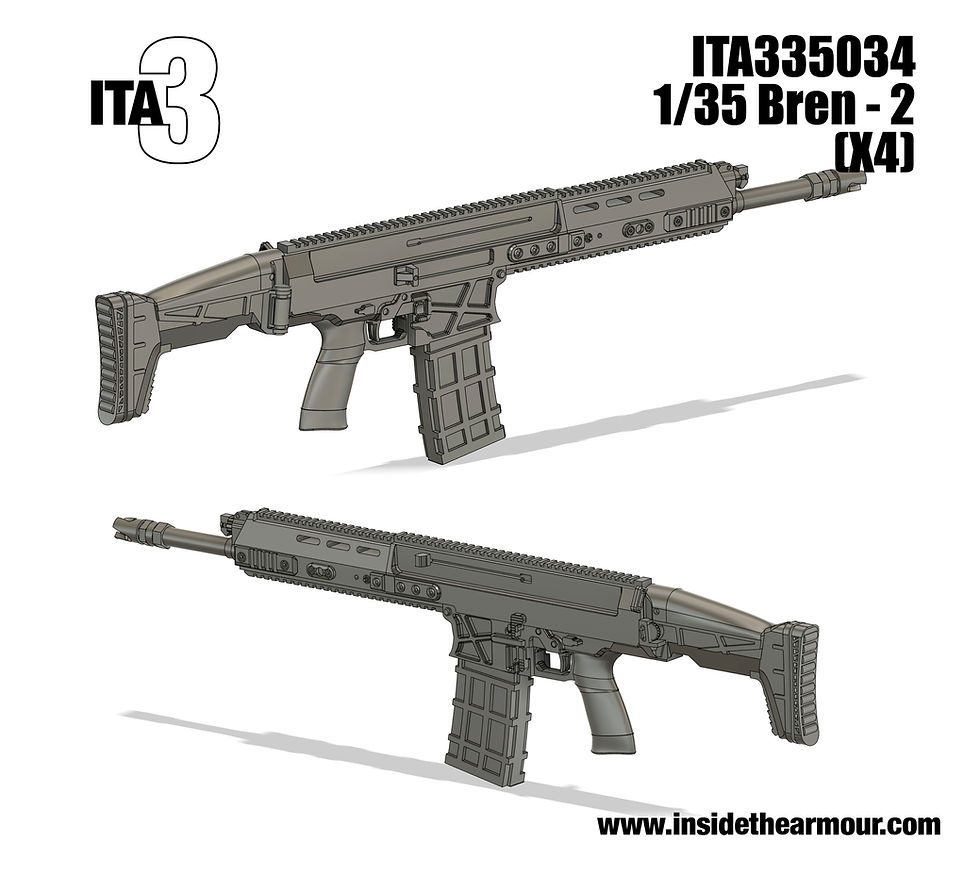 Thumbnail: ITA335034 1/35 Bren 2 Rifle (x4)