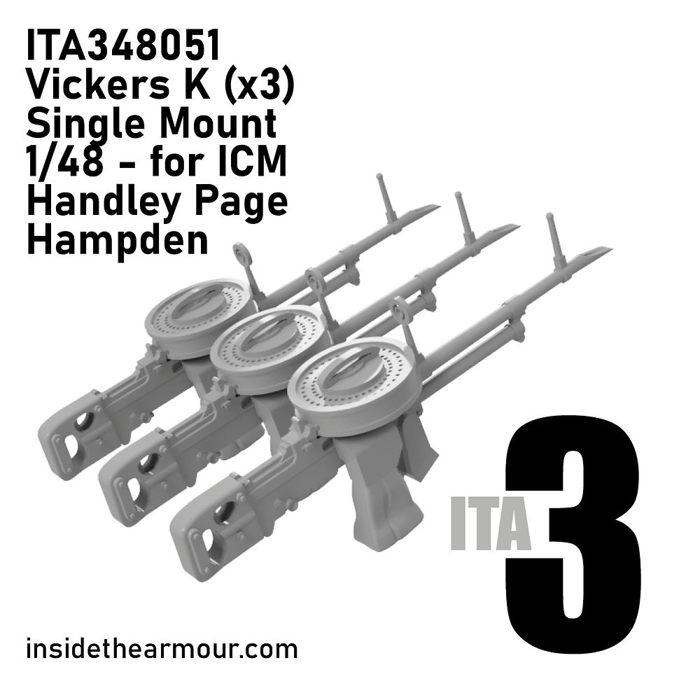 Thumbnail: ITA348051 Vickers K x3 for ICM Hampden