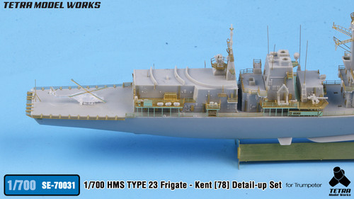 1/700 HMS TYPE 23 Frigate - Kent [F78] Detail-up Set (for