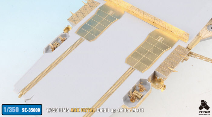 Thumbnail: 1/350 HMS Ark Royal Detail up set for Merit*