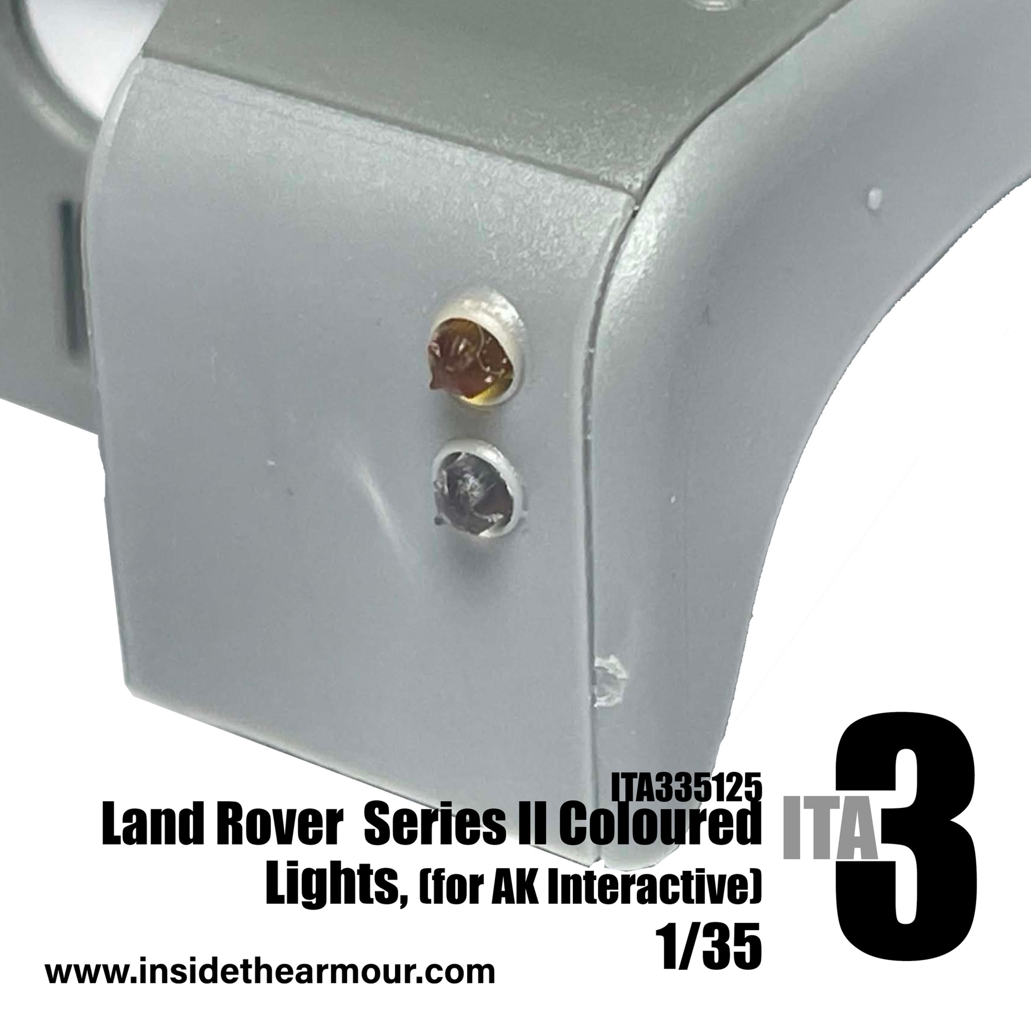 ITA335125 Coloured Lights set for AK Interactive Land Rover