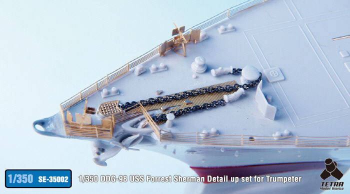 Thumbnail: 1/350 DDG-98 USS Forrest Sherman Detail up set for Trumpeter*