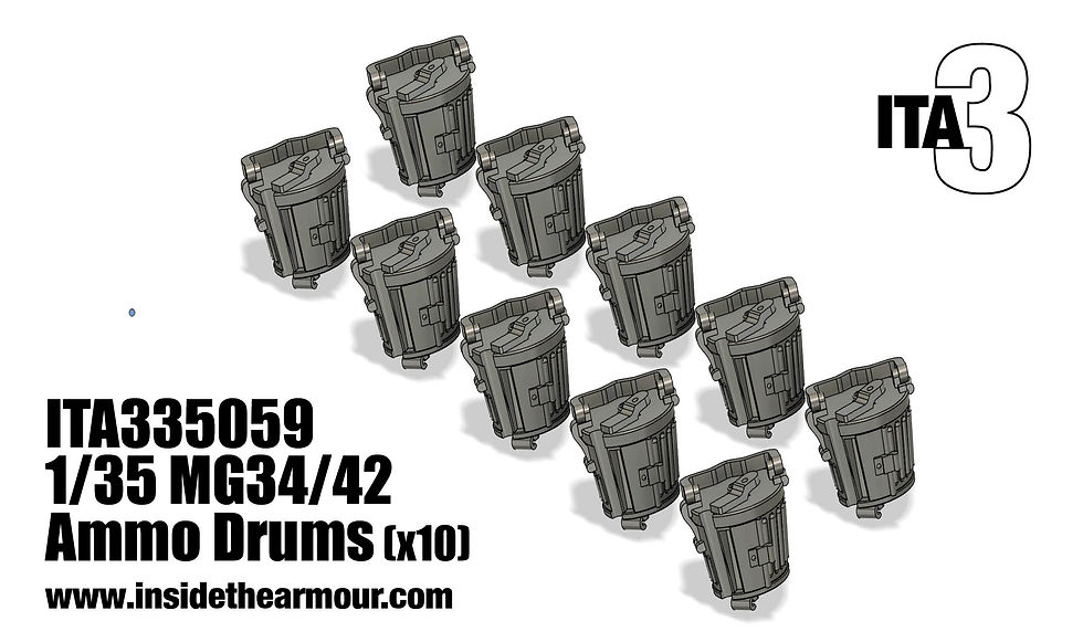 Thumbnail: MG34/MG42 ammo drums x10