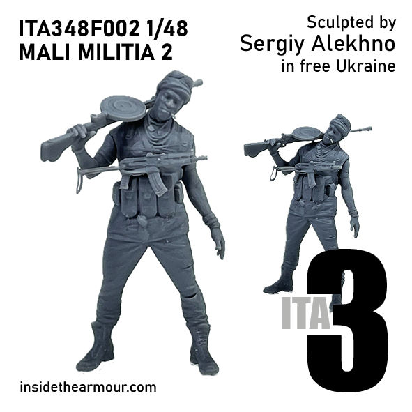1/48 Mali Militia man 2 ITA48F002