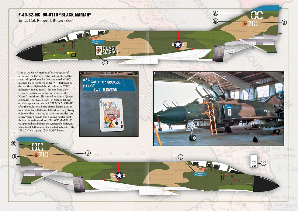 Thumbnail: 1/72 Decals "13th TFS F-4D's Over Vietnam"