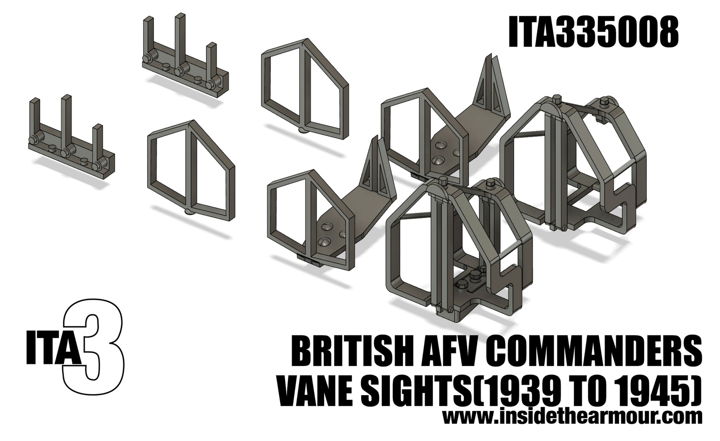 1/35 British commander's vane sights (39 - 45)
