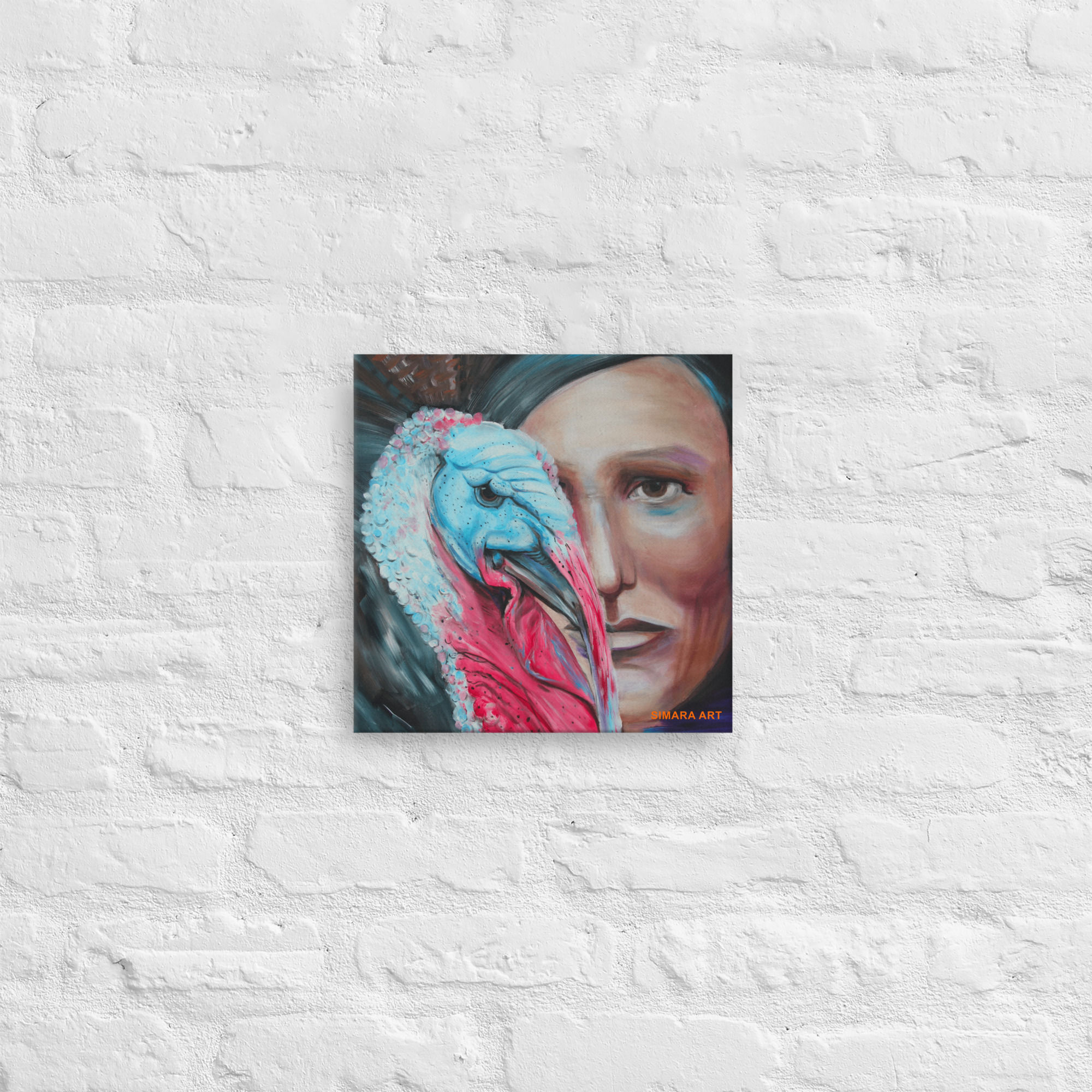 Dünne Leinwand Serie On Turkey