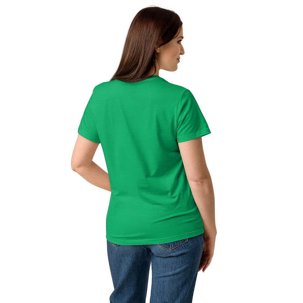 Miniaturbild: Basic Softstyle T-Shirt für Damen Linie Quak dich nach vorne