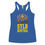 Miniaturbild: Racerback Tank-Top für Damen Serie Proud Mexican Lady Gold