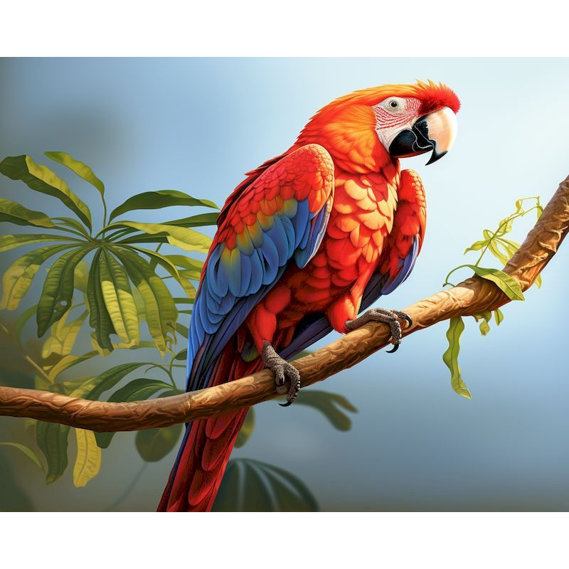 Thumbnail: GATYZTORY Painting By Numbers Animal On Canvas For Adult Paint DIY With Frame Dr