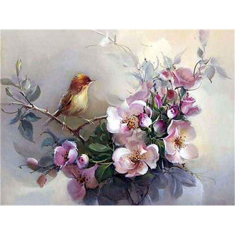 Thumbnail: GATYZTORY Painting By Numbers Animal On Canvas For Adult Paint DIY With Frame Dr