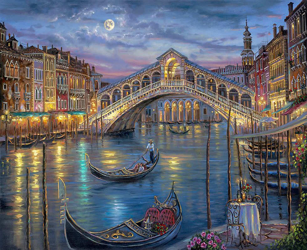 Thumbnail: Italy Paint By Numbers Rome DIY Digital Painting By Number Modern Wall Art Canva
