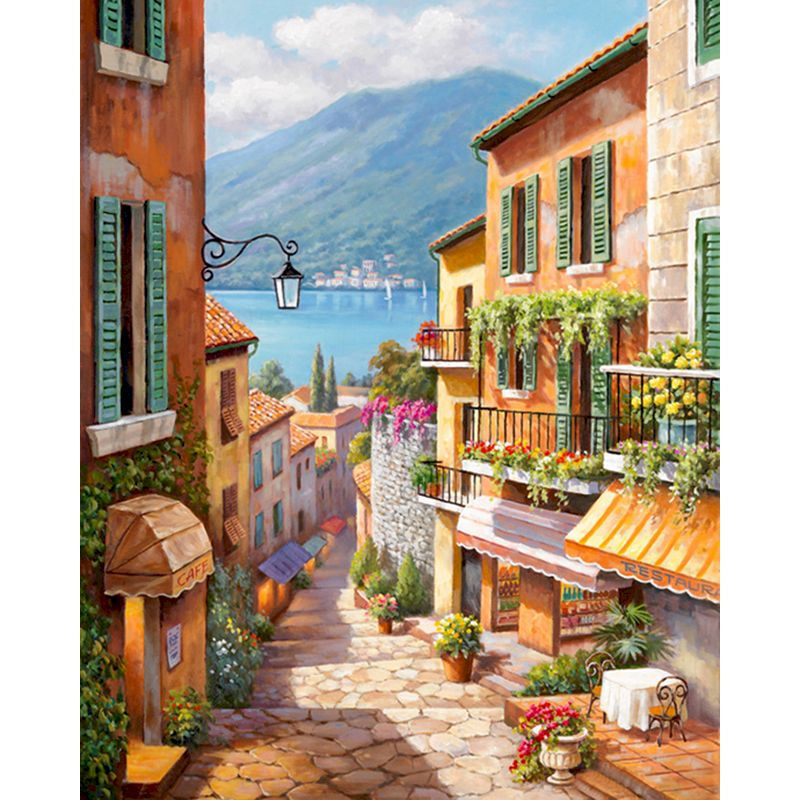Thumbnail: Italy Paint By Numbers Rome DIY Digital Painting By Number Modern Wall Art Canva