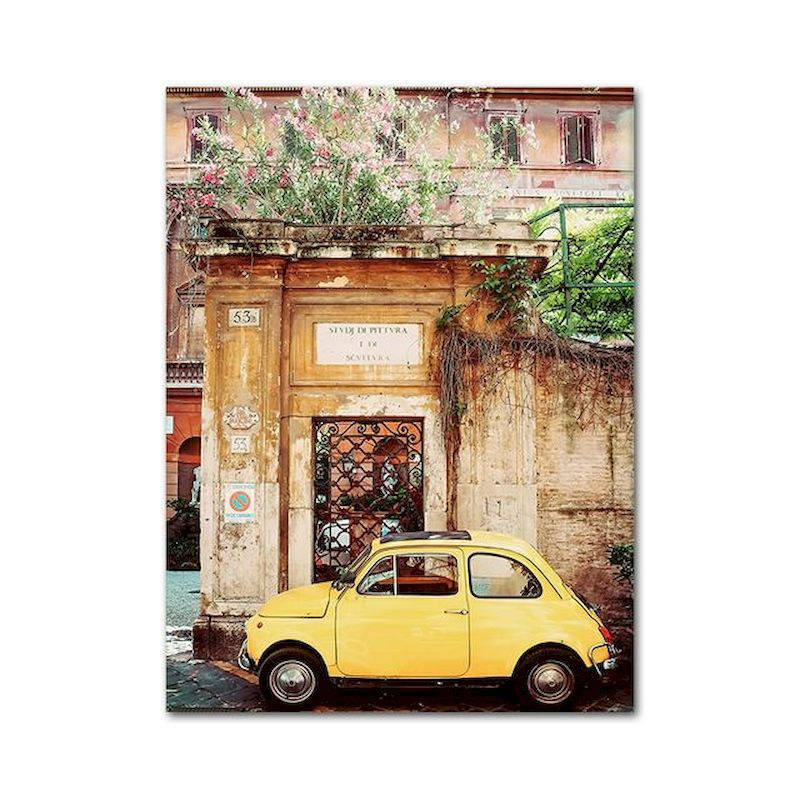 Thumbnail: GATYZTORY DIY Painting By Numbers HandPainted Oil Painting Town Landscape Pictur