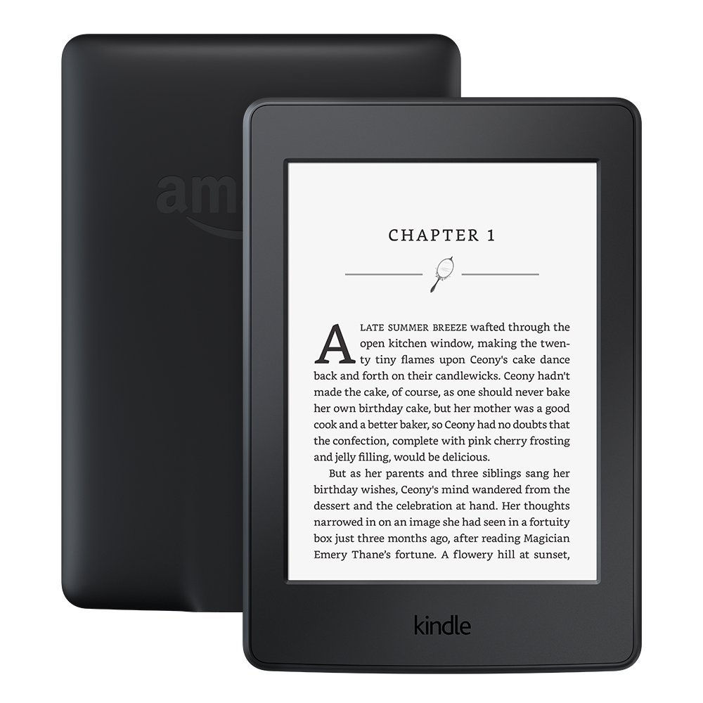 Kindle Paperwhite E-reader - Black, 6" High-Resolution Display (300 ppi)