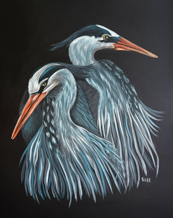 Blue Brothers | Acrylic