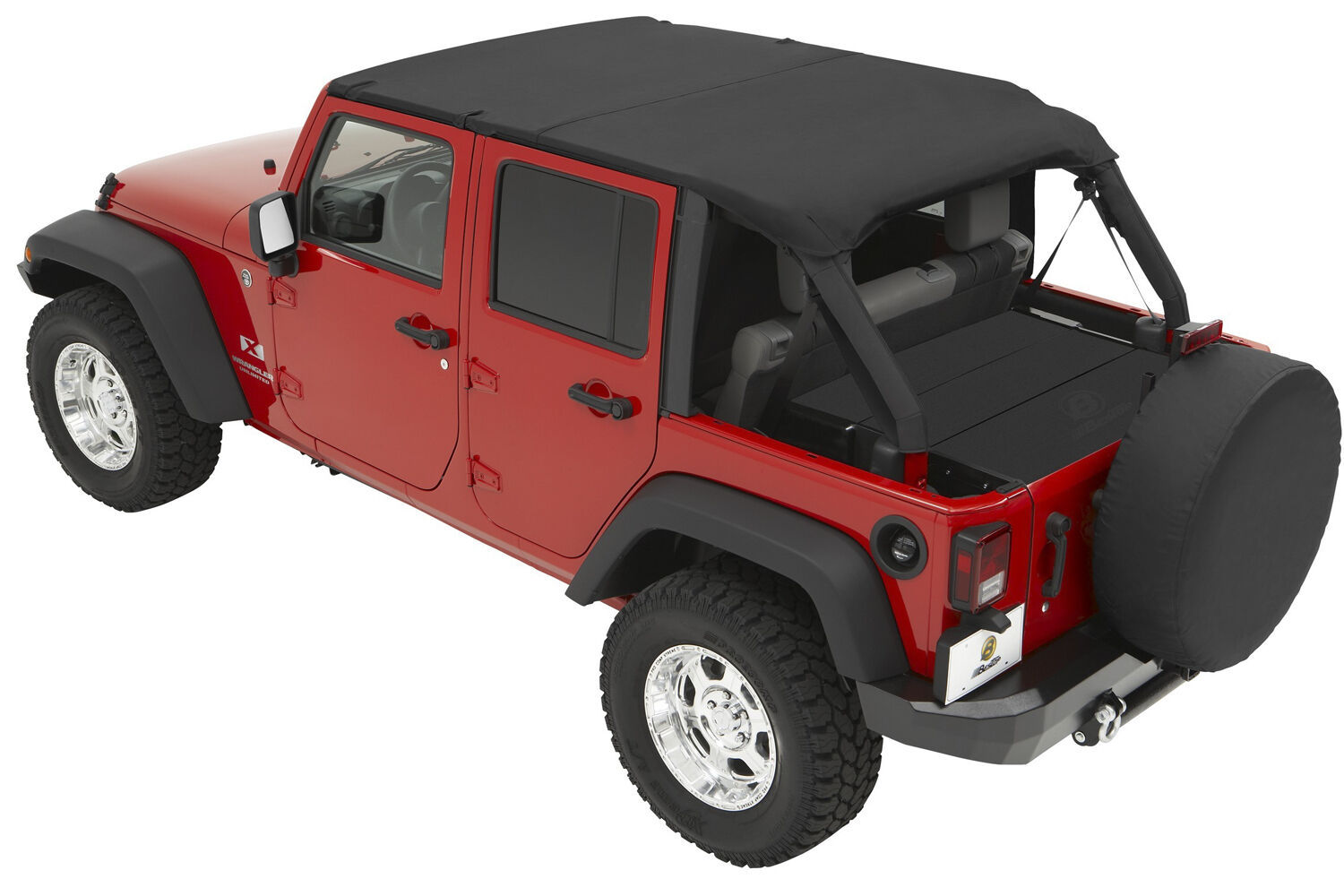 Safari Top JK 07-09 4DR Black Diamond