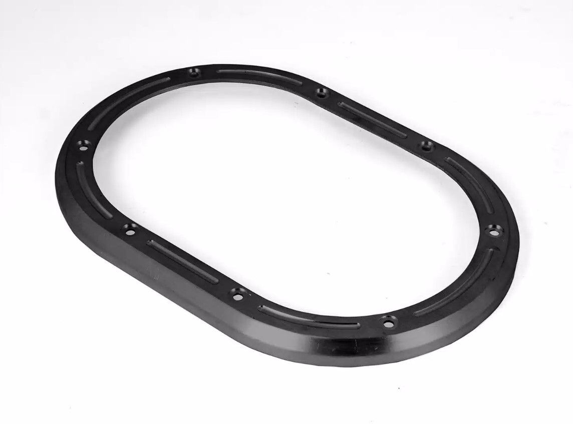 JK Black Aluminum Manual Shifter Bezel 07-10