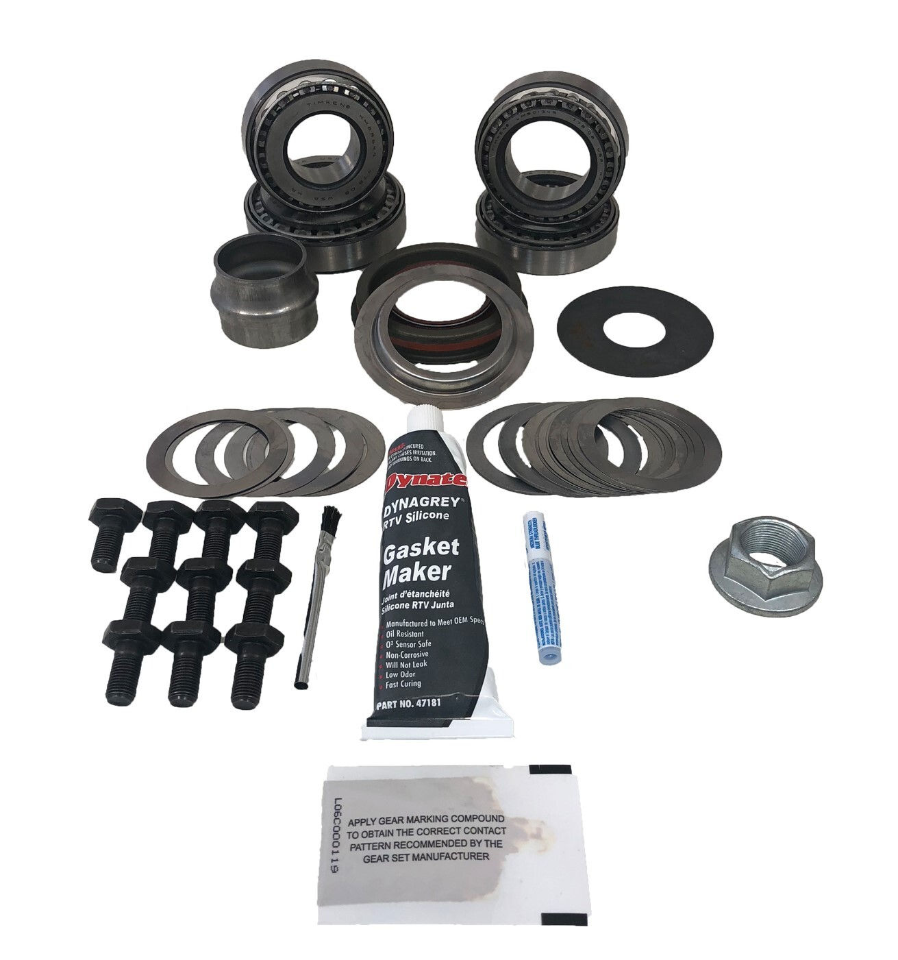 JK Dana 30 Master Install Kit Front