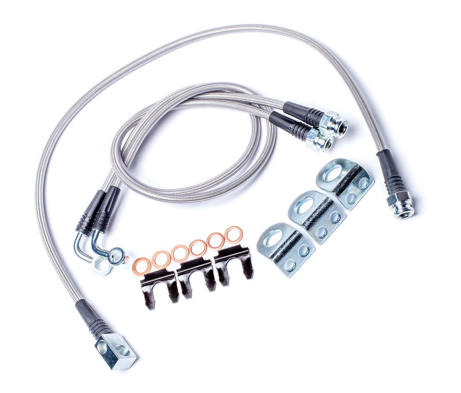 TJ Front & Rear Brake Line Kit - 26"