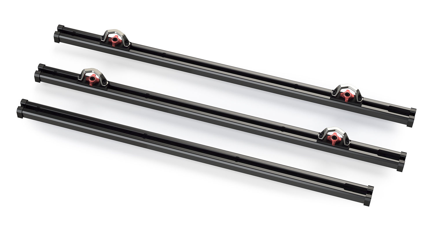 JT Uinta Cargo Bed Rail System w/ Tie-Down Anchors