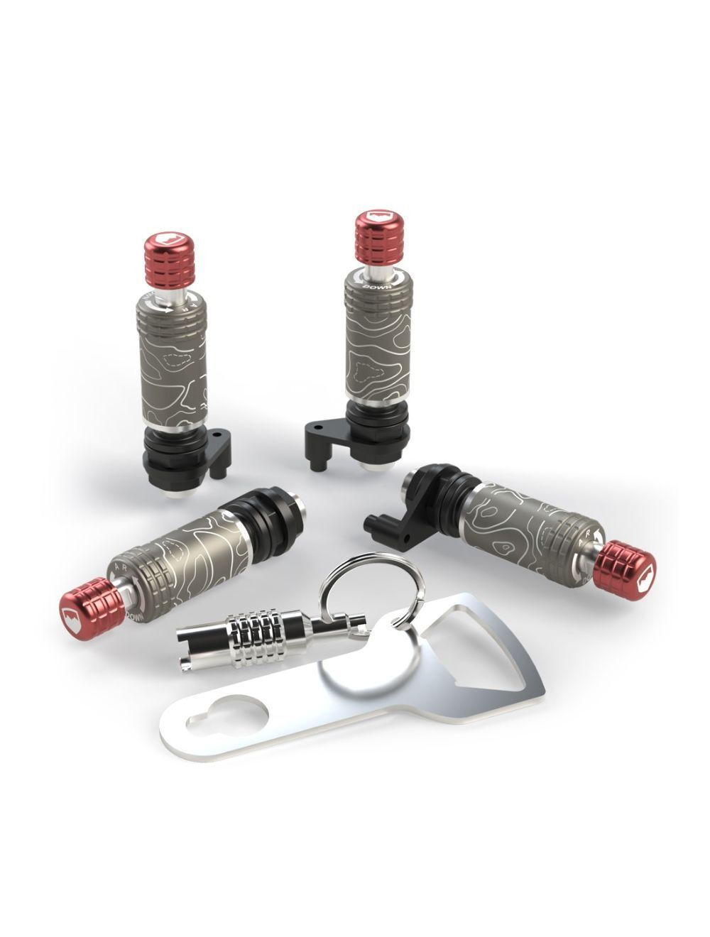 Universal Wheel Tire Deflator Kit