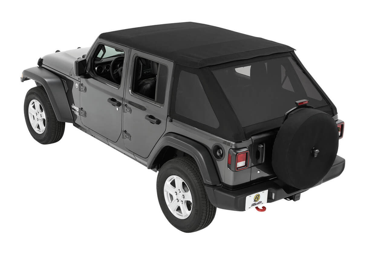 JL 4Dr Trektop Black Twill