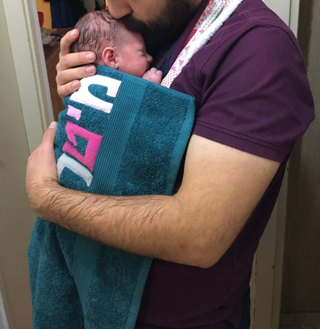 מגבת חיבוקי עם שם