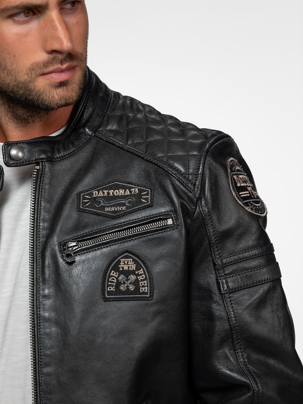 Miniature : Veste en Cuir Daytona 73 - Nieto