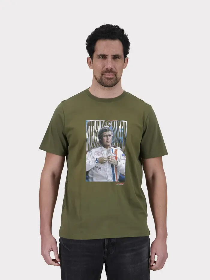 Tee Shirt Le Mans Steve McQueen - New Affiche