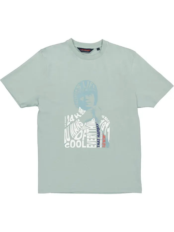 Miniature : Tee Shirt SMQ Full - Le Mans Steve McQueen - Mint
