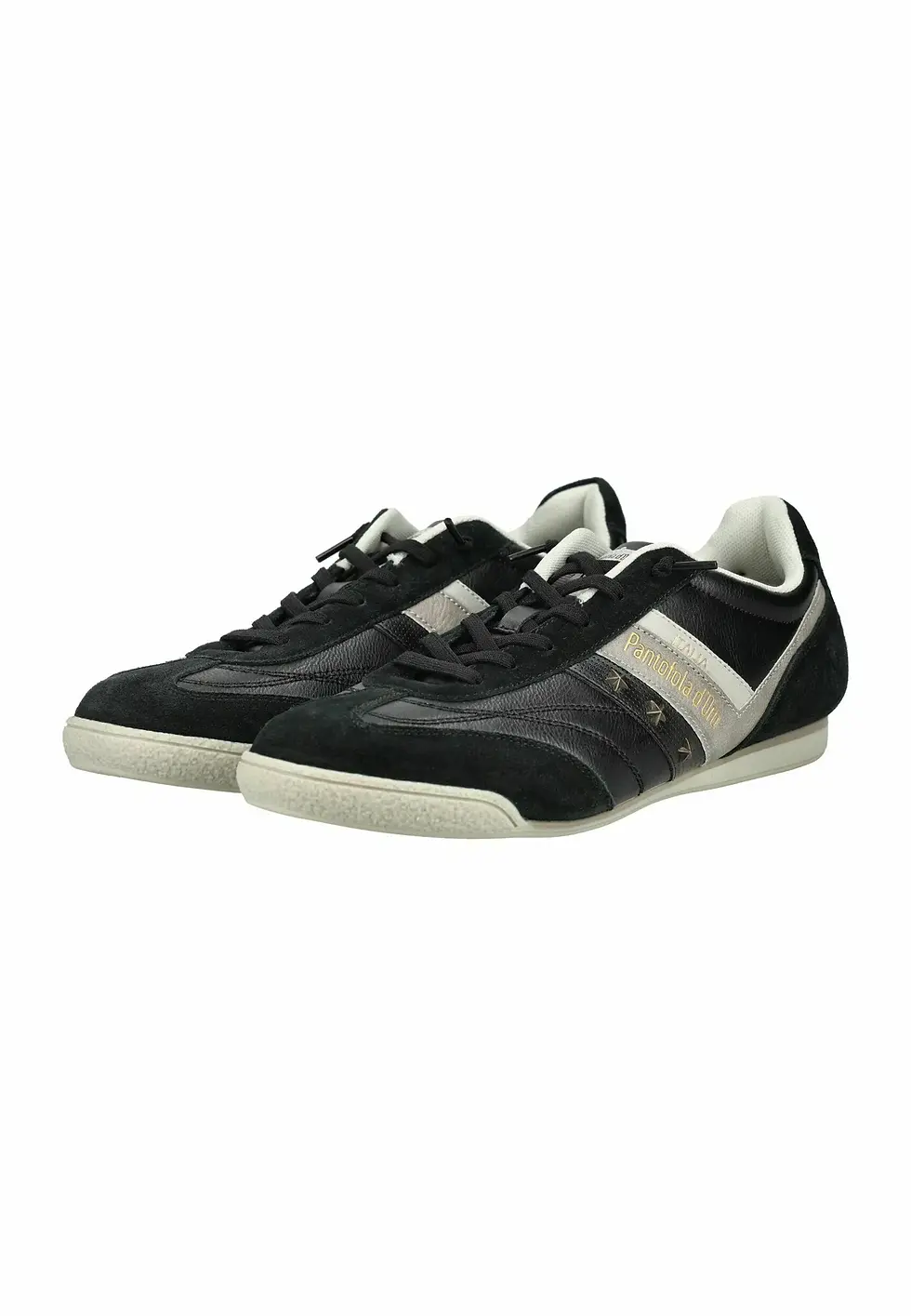 Miniature : Chaussures en Cuir Pantofola d'Oro - Vasto - Black Mid Grey