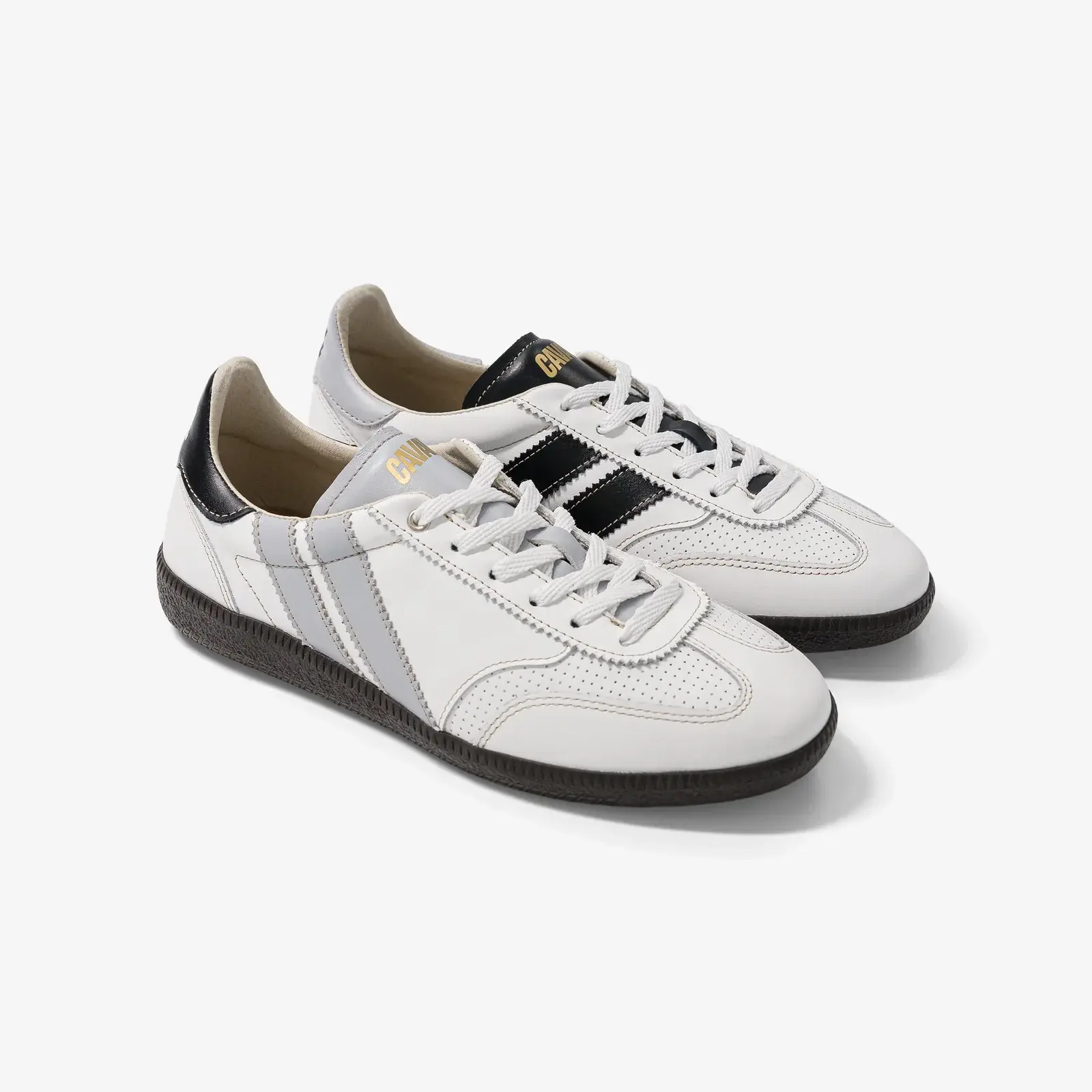 Sneakers asymétriques en cuir Caval - Pulse - Retro Slate
