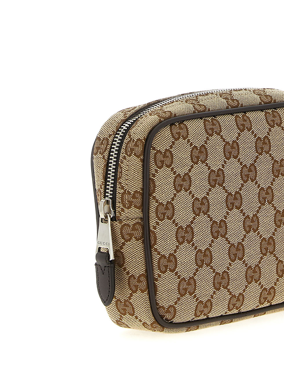 サムネイル： Beige Polyester Crossbody Bag