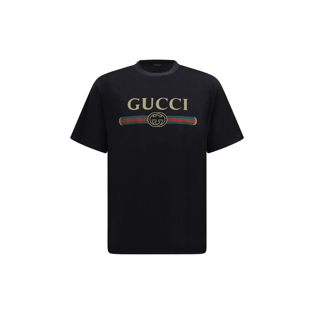 Black Cotton T-Shirt