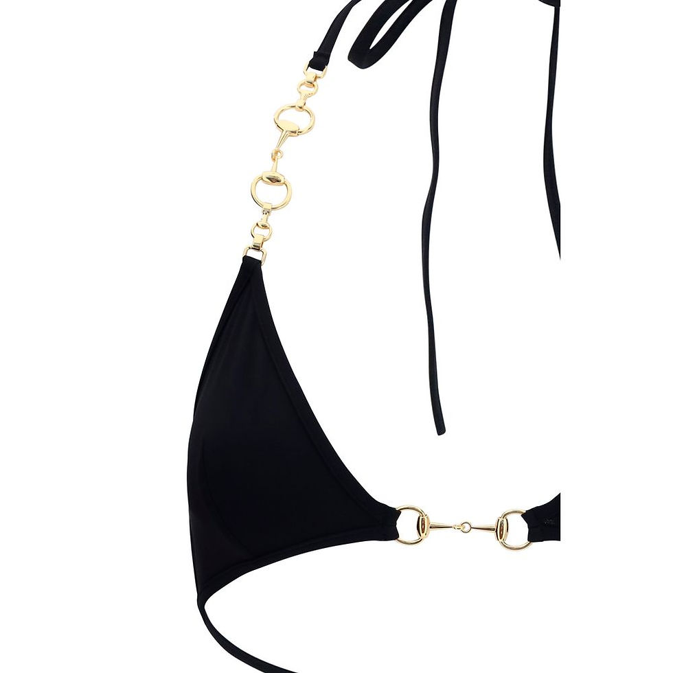 サムネイル： Black Polyamide Bikini