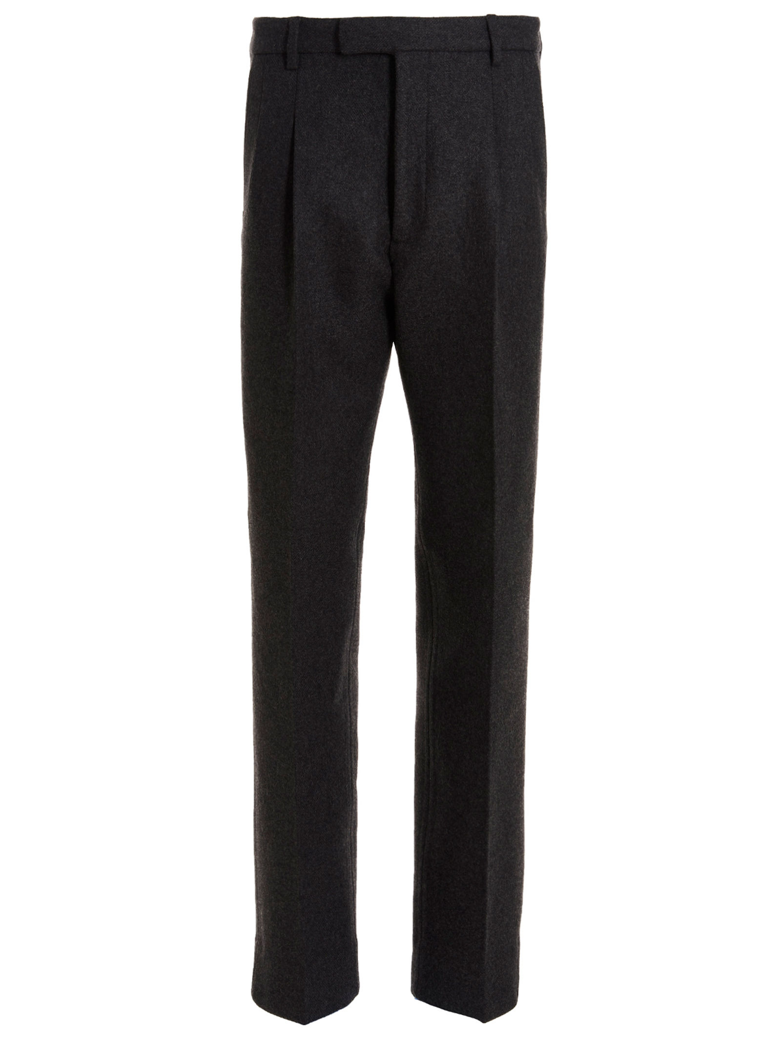 Gray Wool Dress Pants