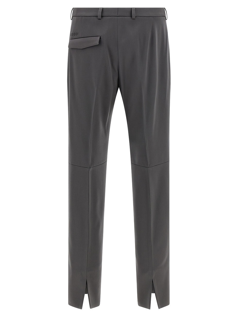 サムネイル： Gray Wool Dress Pants