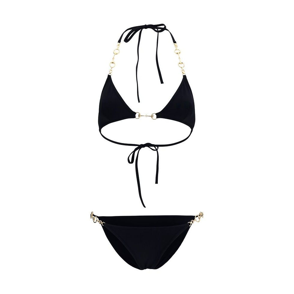 サムネイル： Black Polyamide Bikini