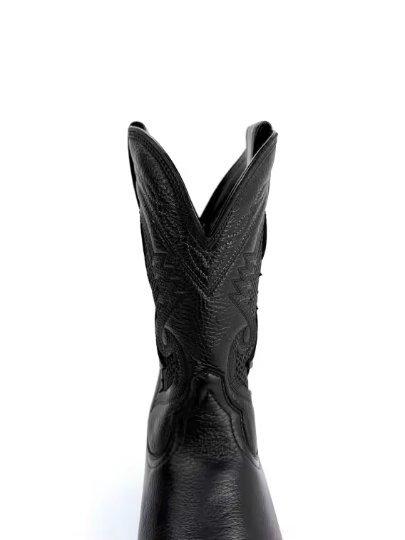 Thumbnail: Western Genuine leather cowhide boots