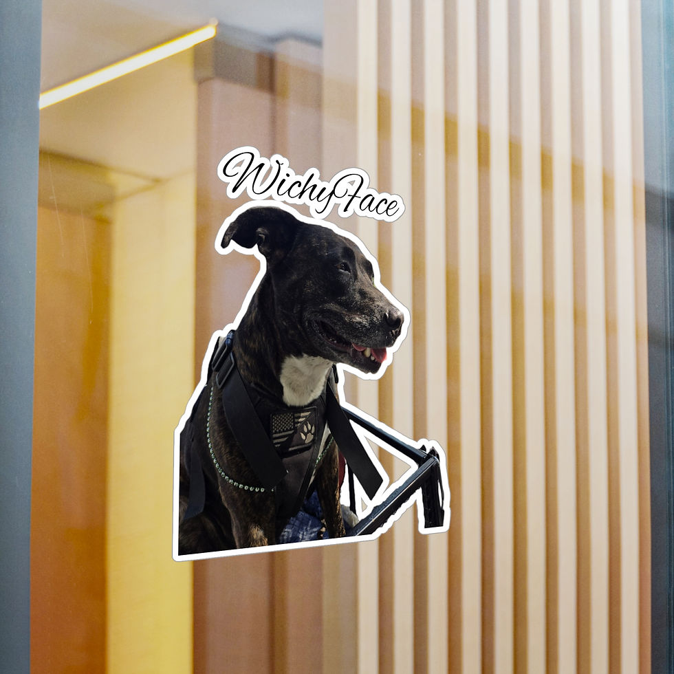 Thumbnail: Vinyl Decal Sticker - WichyFace by Angels of Light MCKLOVIN LLC