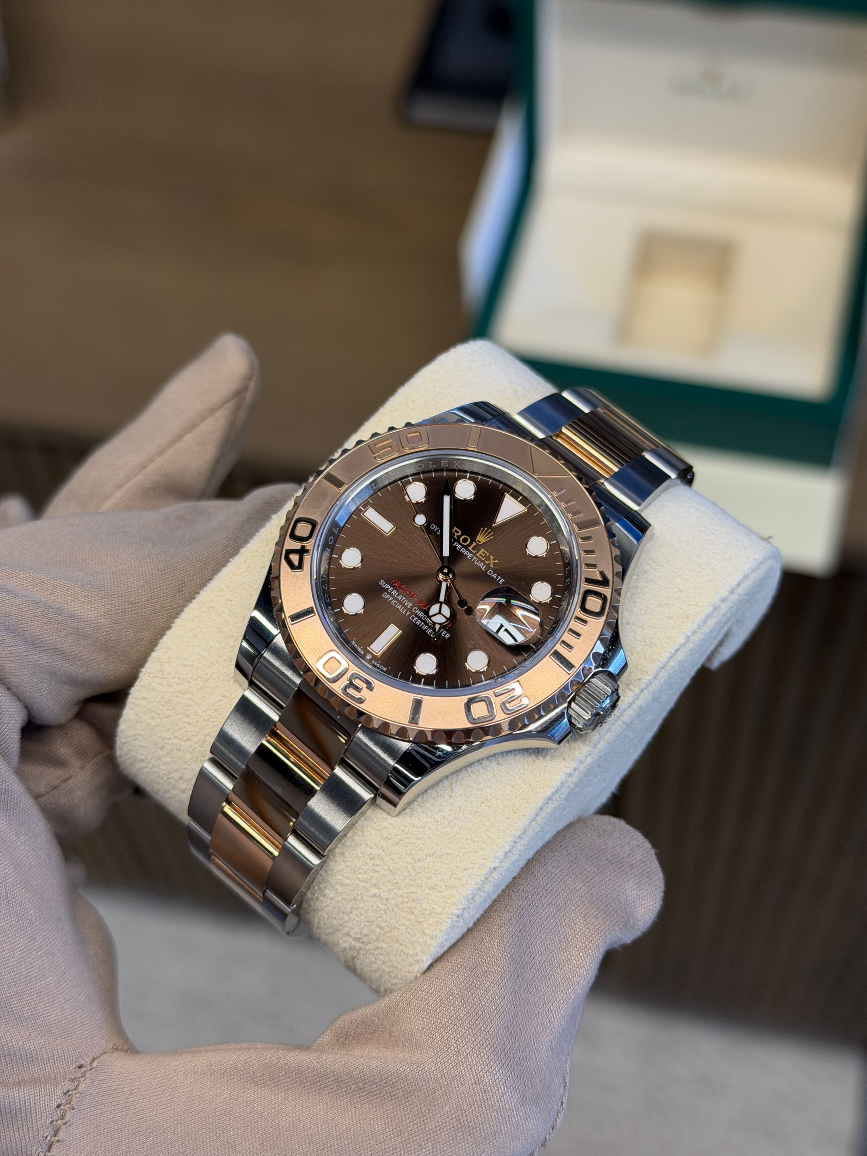 Rolex Yacht master 40 Chocolate