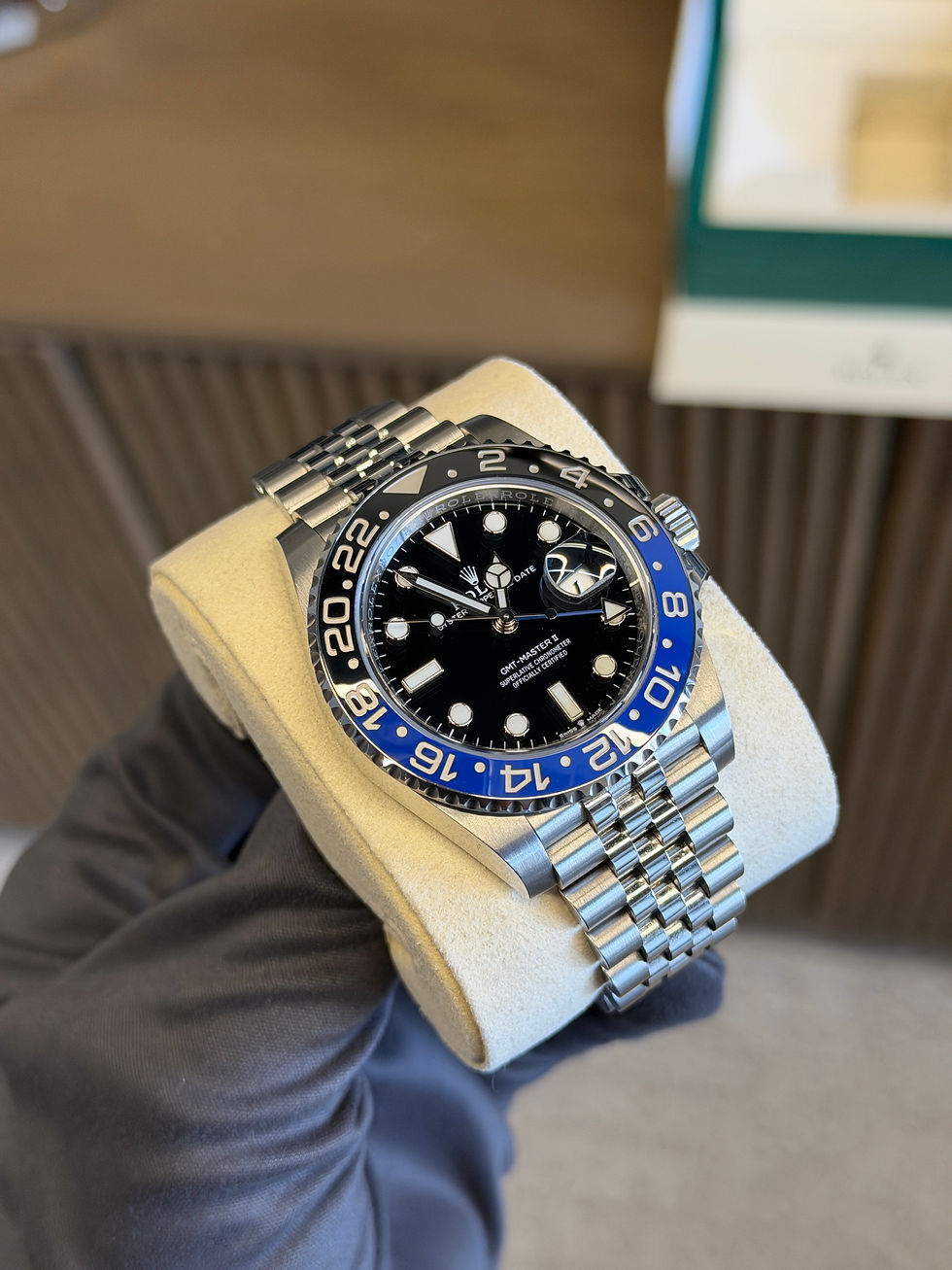 Thumbnail: Rolex GMT Master ll Batgirl 126710BLNR