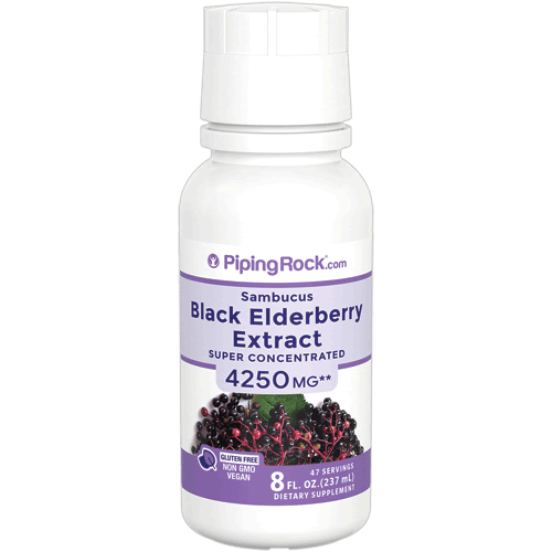 Sambucus Black Elderberry Extract, 4250 